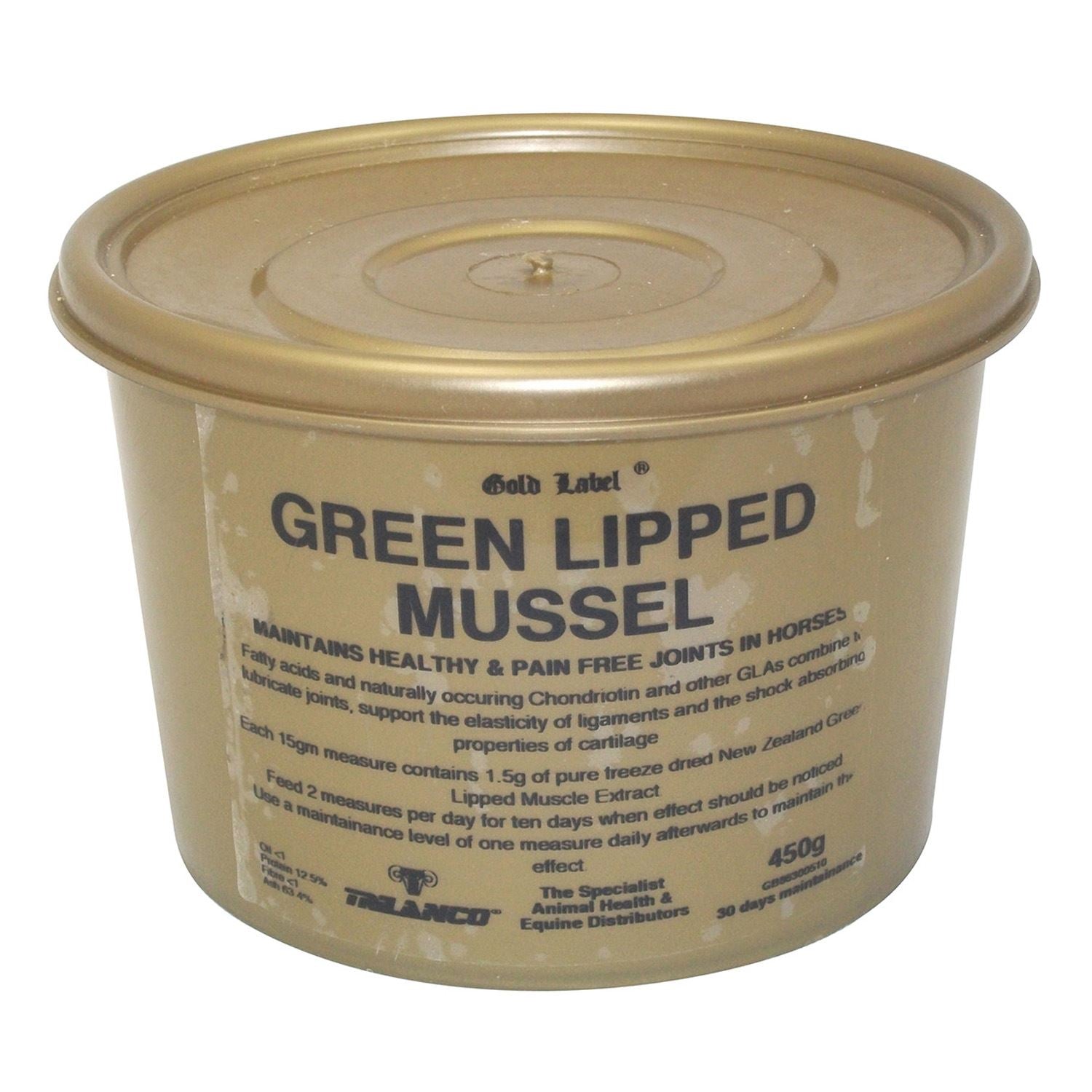Gold Label Green Lipped Mussel - Just Horse Riders