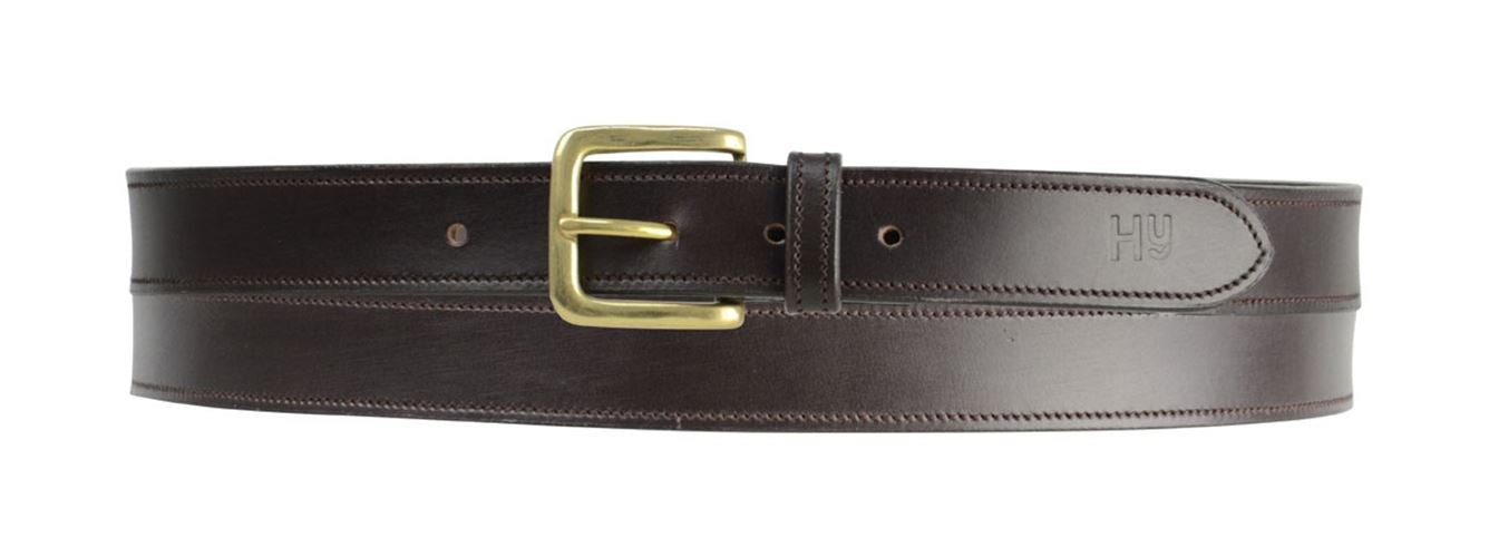 Hy Plain Leather Belt - Just Horse Riders