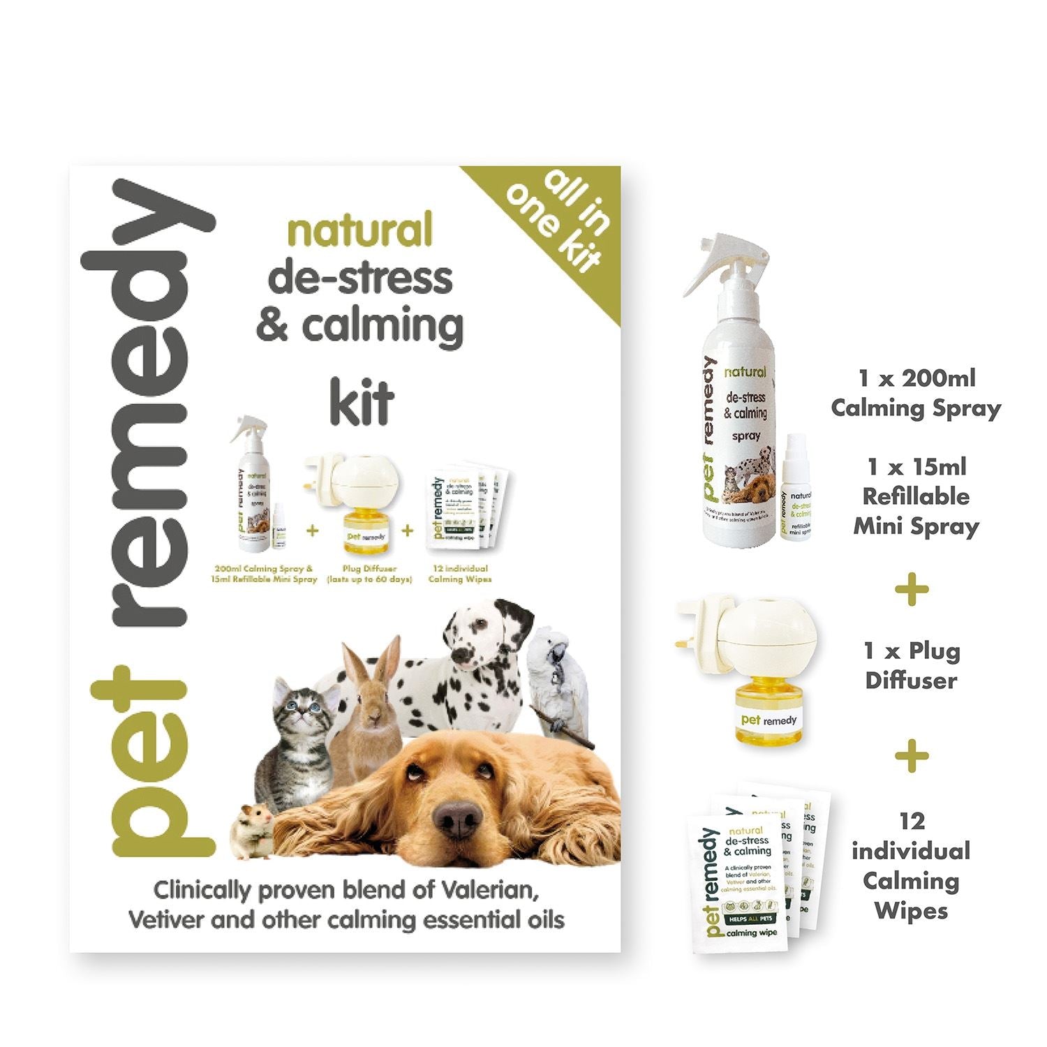 Pet Remedy All in One Calming Kit - Just Horse Riders