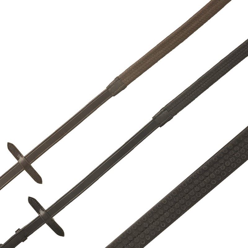 Cottage Craft  Rubber Reins 5/8 Inch - Just Horse Riders