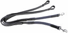 HKM Leather Side Reins With Elasticated Insert - Just Horse Riders