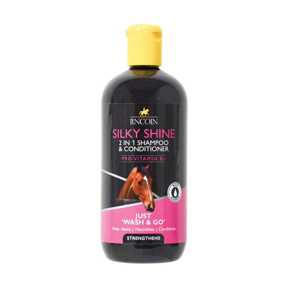 Lincoln Silky Shine 2 In 1 Shampoo & Conditioner - Just Horse Riders