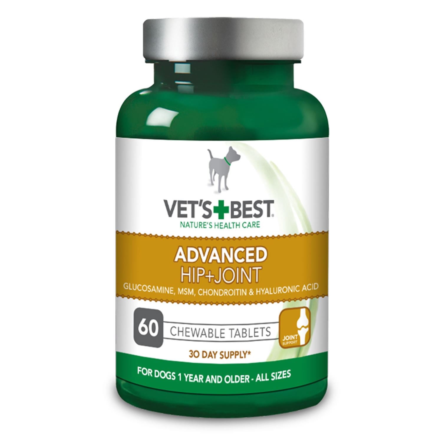 Vets Best Advanced Hip & Joint Tablets For Dogs - Just Horse Riders