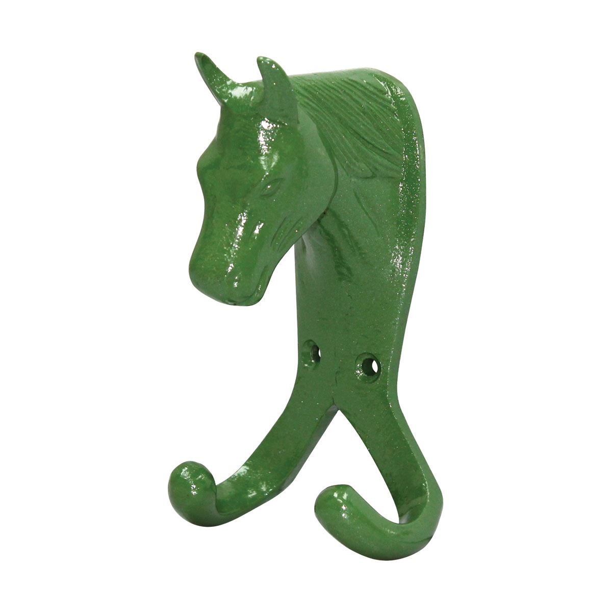 Perry Equestrian Horse Head Double Stable/Wall Hook - Just Horse Riders