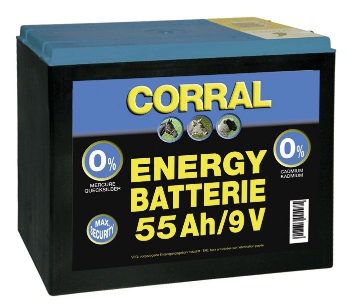 Corral Zinc-Carbon 55 Ah Dry Battery - Just Horse Riders
