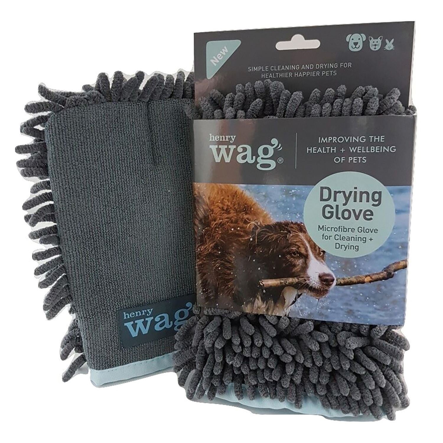 Henry Wag Microfibre Cleaning Glove - Just Horse Riders