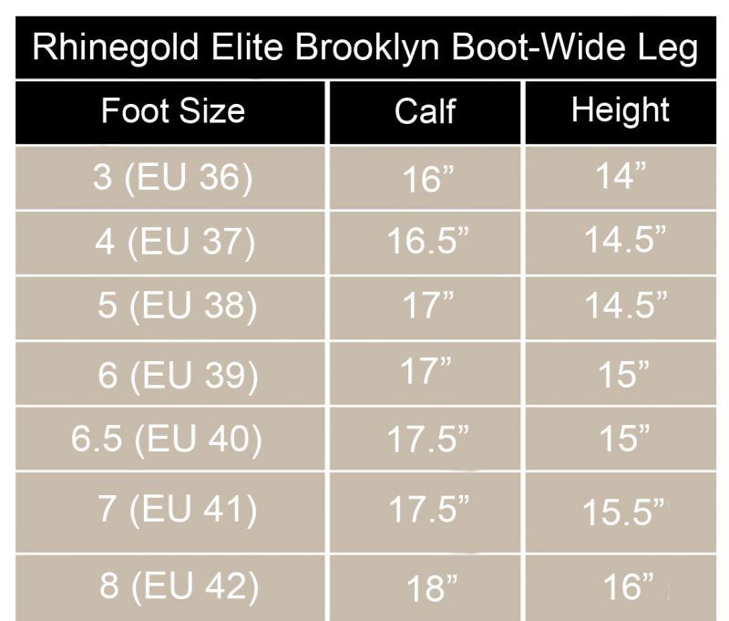 Rhinegold Elite Brooklyn Boot Wide Leg - Just Horse Riders