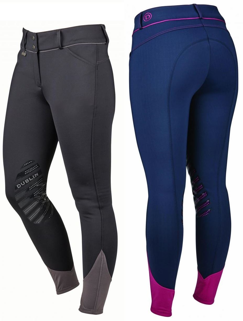 Dublin Thermal Gel Knee Patch Breeches - Just Horse Riders