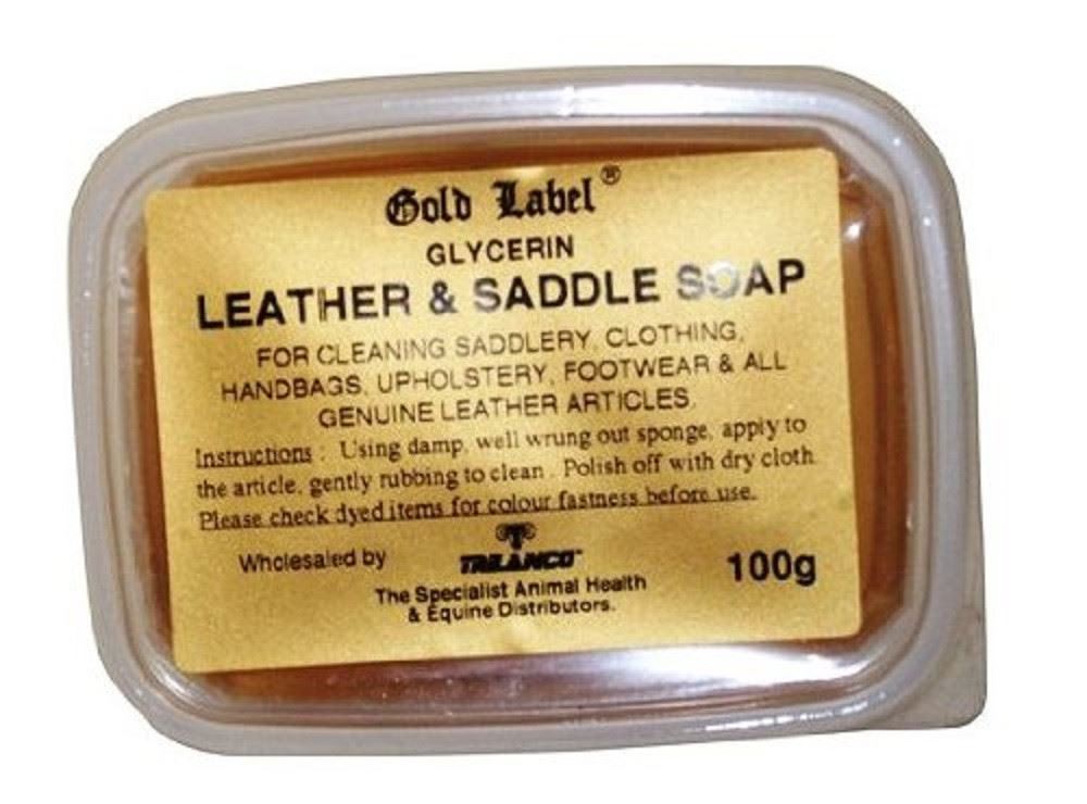 Gold Label Superior Solid Glycerin Leather Soap - Just Horse Riders