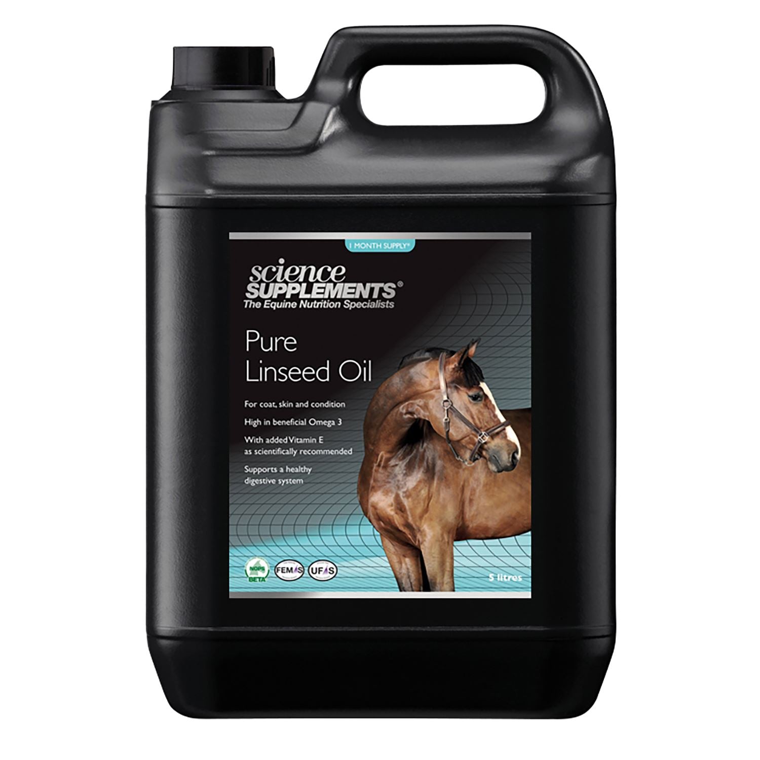 Science Supplements Pure Linseed Oil - Just Horse Riders