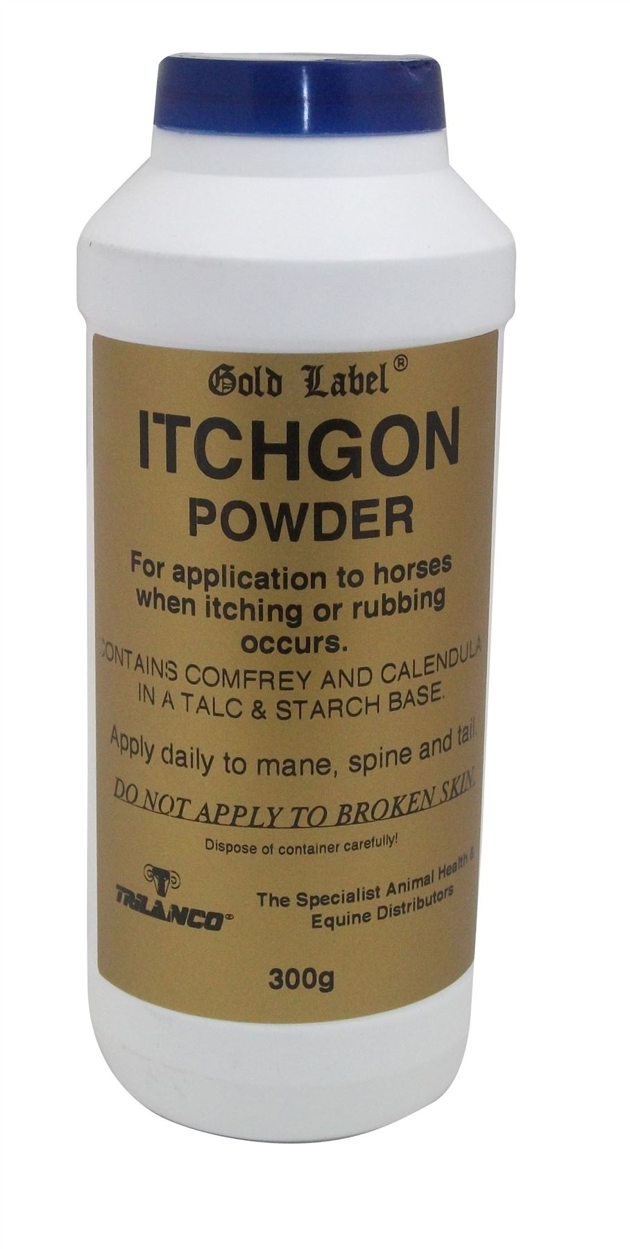 Gold Label Itchgon Powder - Just Horse Riders