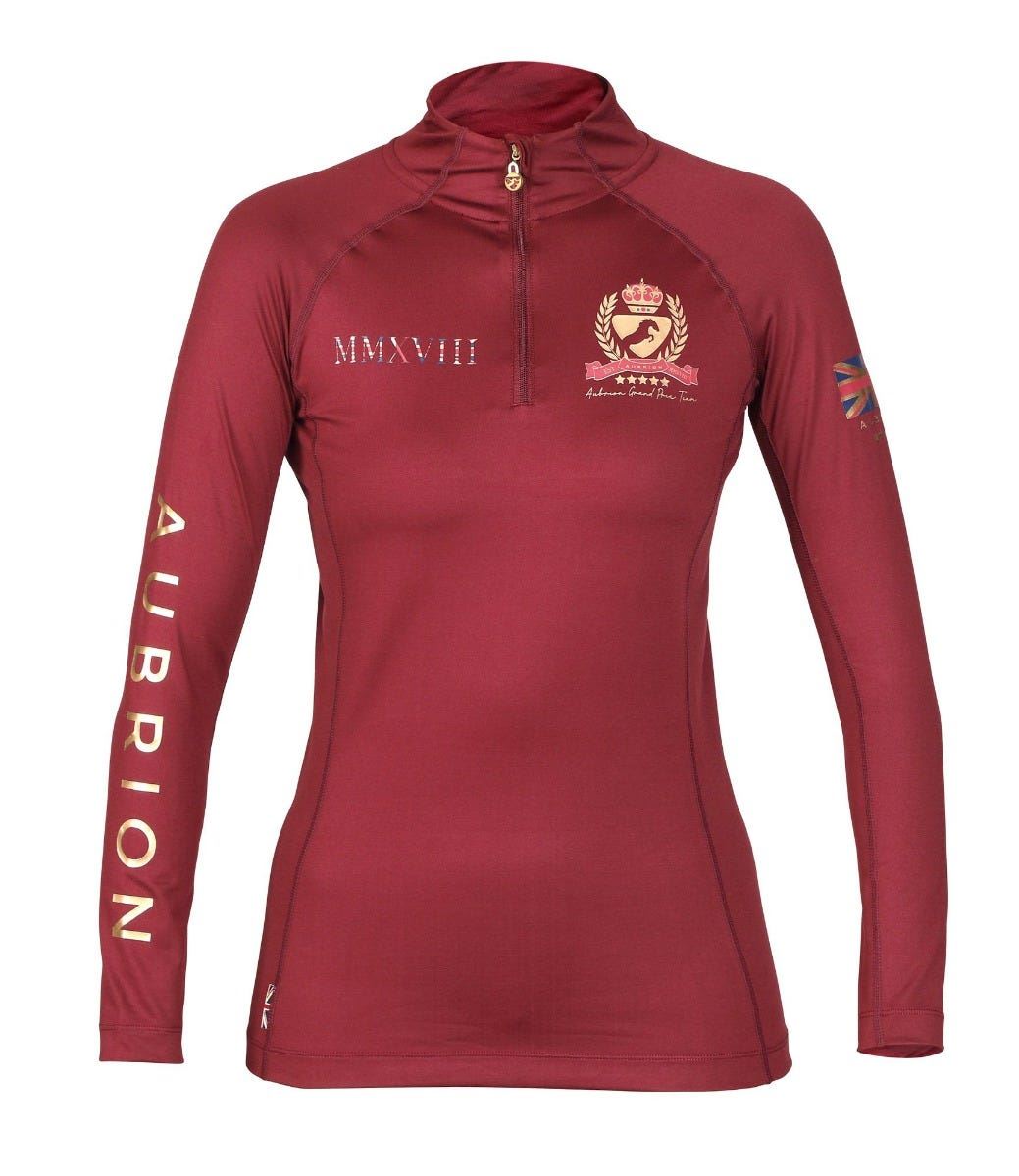 Shires Aubrion Team Long Sleeve Base Layer - Just Horse Riders