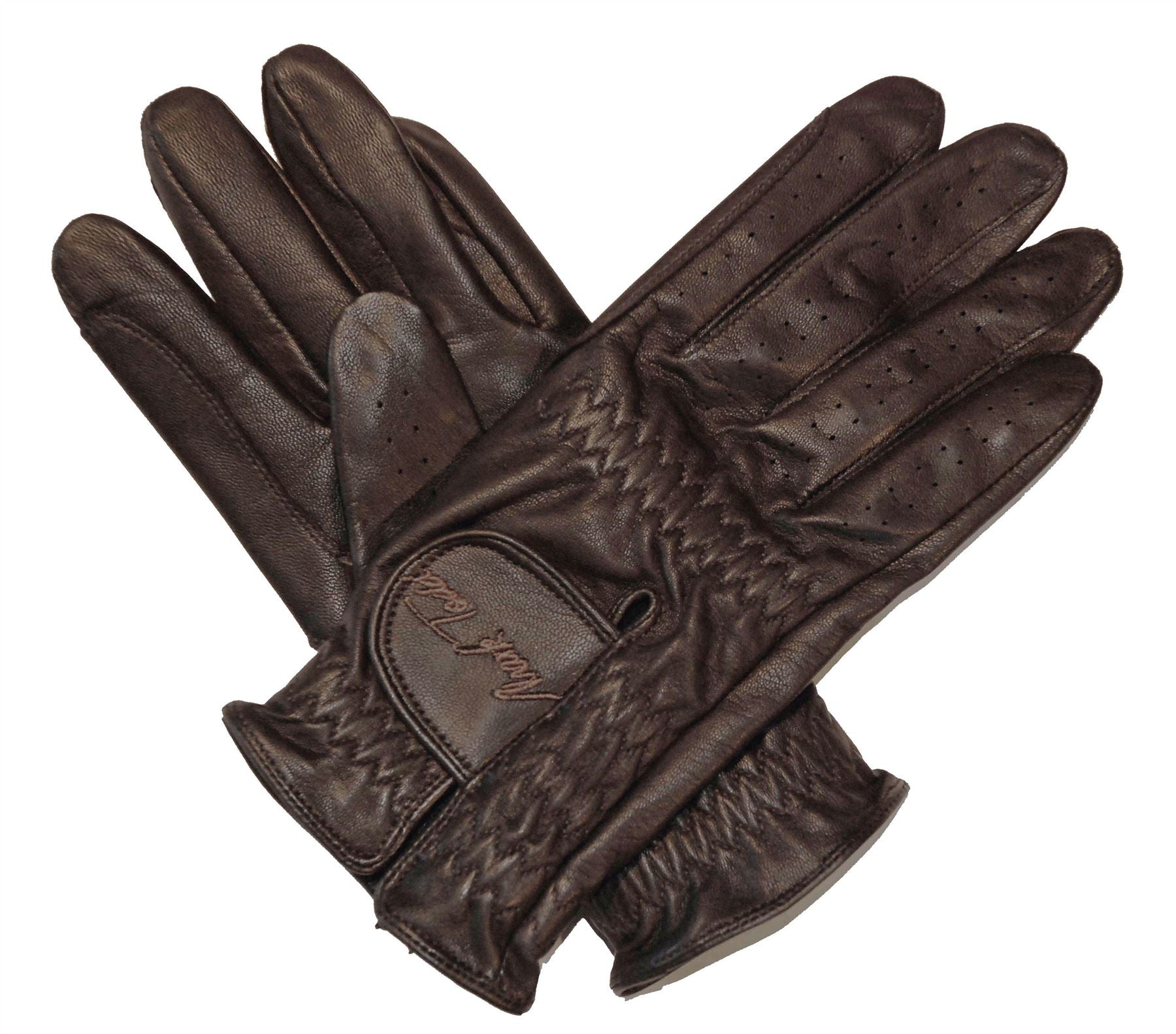 Mark Todd Leather Riding/Show Horse Riding Gloves - Just Horse Riders