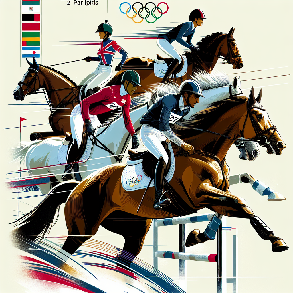 2024 Paris Olympic Equestrian Events: 49 Nations, Top Athletes, and Unmissable Action- just horse riders