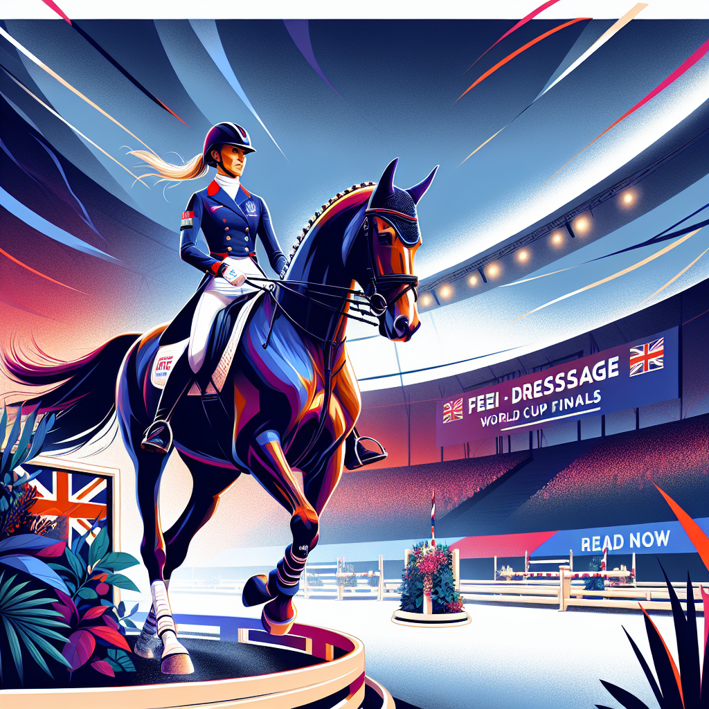 Riding Solo: Lottie Fry, Britain's Lone Star at the FEI Dressage 2024 World Cup Finals- just horse riders