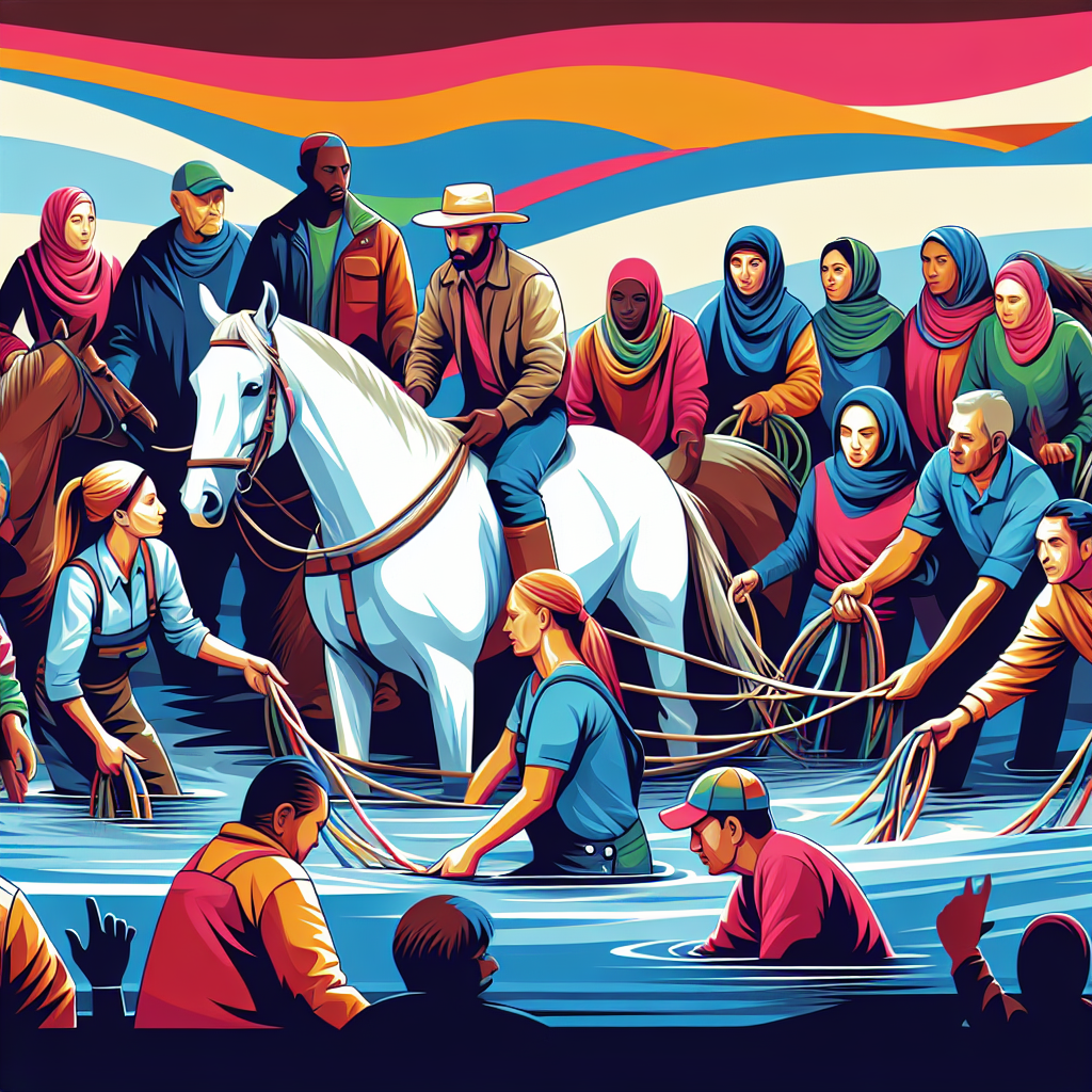 Heartwarming Community Effort Rescues Neglected Harefield Horses From Dire Circumstances- just horse riders