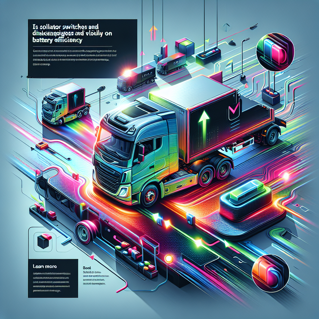 Maximize Battery Efficiency: Advantages and Disadvantages of Isolator Switches for 3.5t Lorries- just horse riders