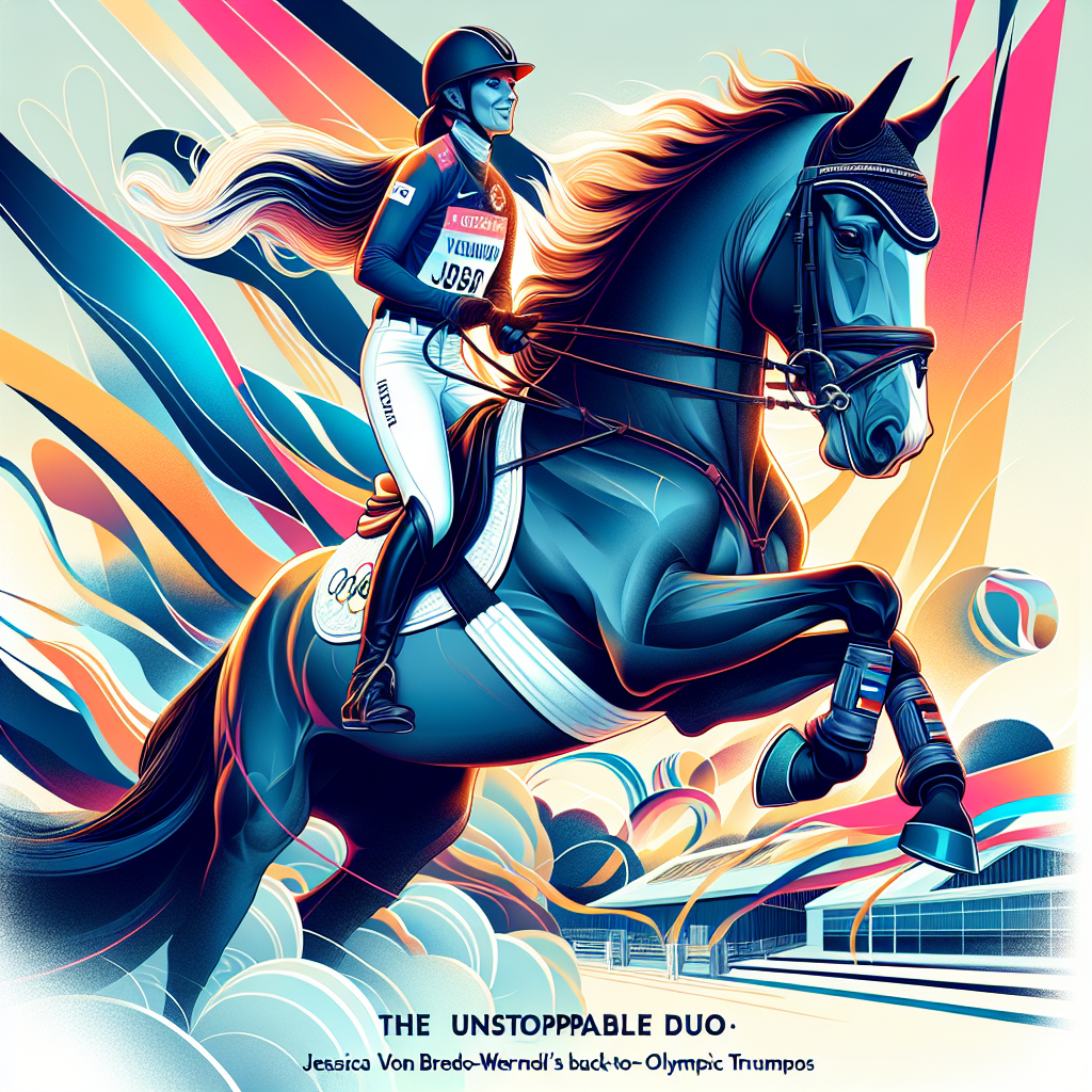 The Unstoppable Duo: Jessica von Bredow-Werndl and Dalera BB's Back-to-Back Olympic Triumphs- just horse riders
