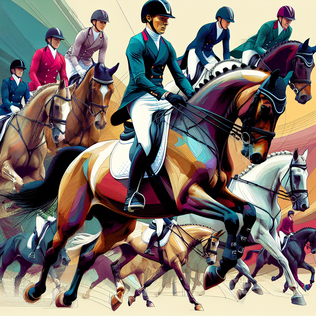 Meet the British Dressage Team: A Deep Dive into the Talented Lineup Ready to Shine at Hartpury CDI3* Event- just horse riders