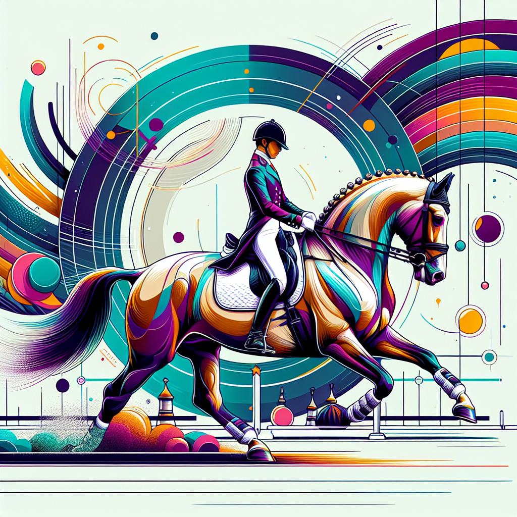 Mastering The Dressage Phase At The Defender Burghley Horse Trials 2024- just horse riders