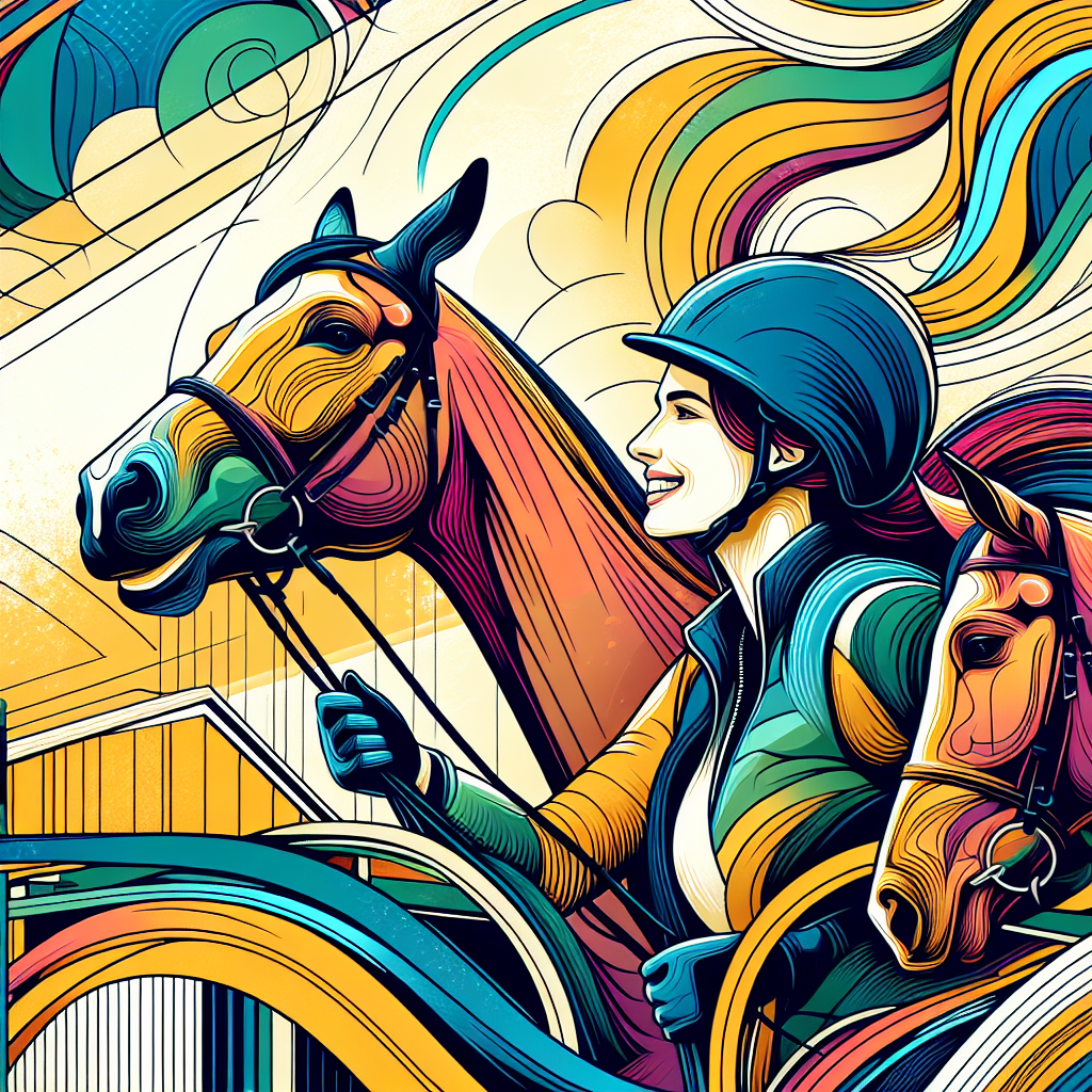 Sally Goding and Her Vibrant Chestnut Mares: A Tale of Triumph in the Equestrian World- just horse riders