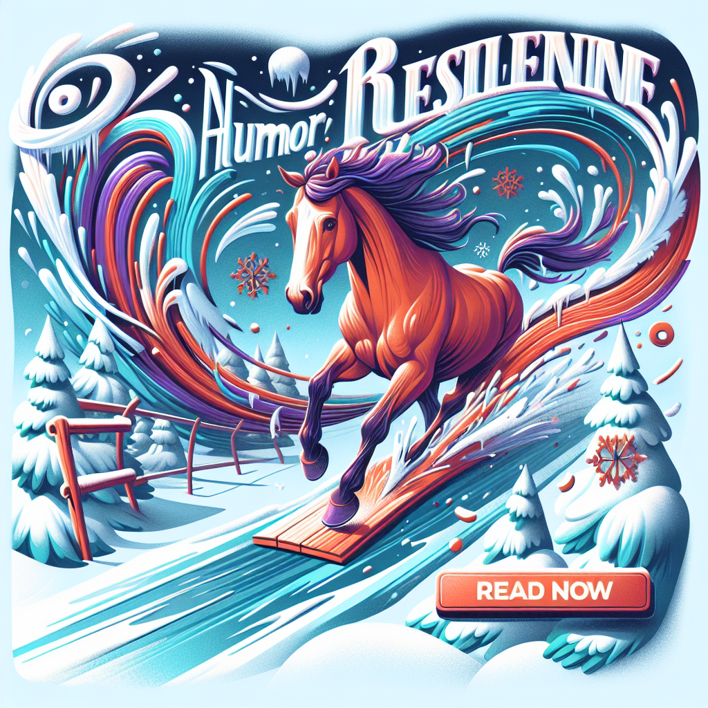 Humor And Resilience In Equestrian Life Lessons From Hovis's Icy Adventures- just horse riders