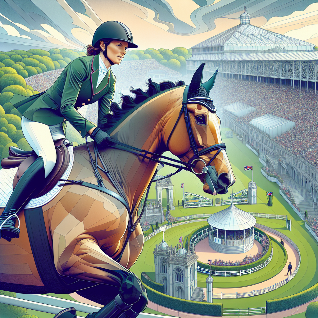 "Triumph Over Challenges: How Adele Hanson and The Top Drawer Conquered the Unique Course at The 2024 Royal Windsor Horse Show"- just horse riders