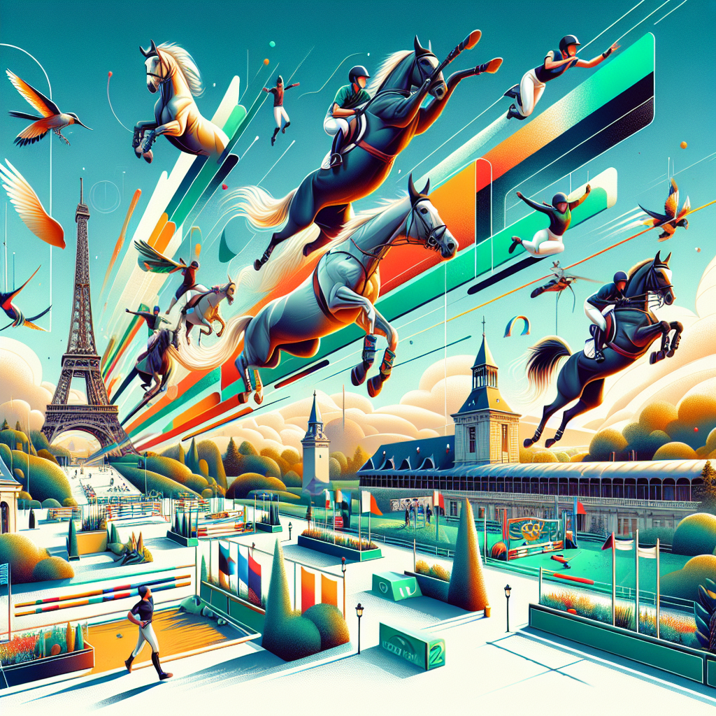 Olympic Showjumping Day One: Big Wins, Shocking Twists, and Heartwarming Stories from Paris 2024- just horse riders