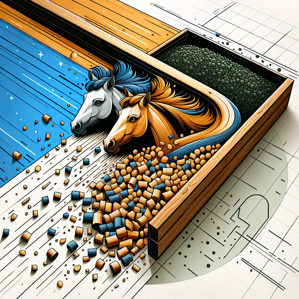 Understanding the Battle of Horse Bedding: Shavings vs Wood Pellets - Pros, Cons, and Considerations- just horse riders