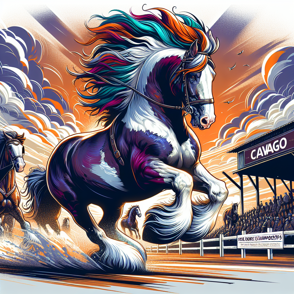 Epic Journeys And Triumphs At The Cavago Draught Horse Championships- just horse riders