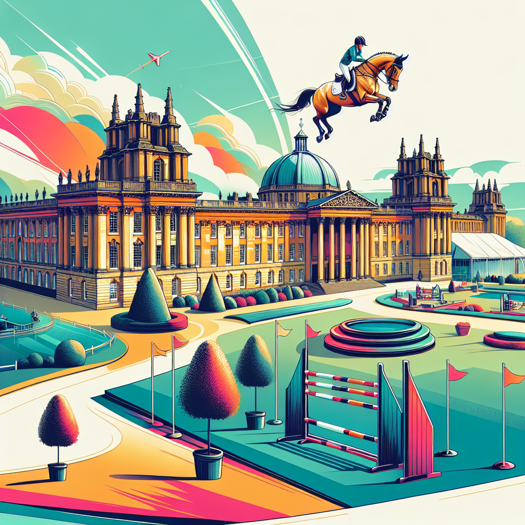 Blenheim Palace Set To Host Prestigious 2025 Agria FEI Eventing European Championship- just horse riders
