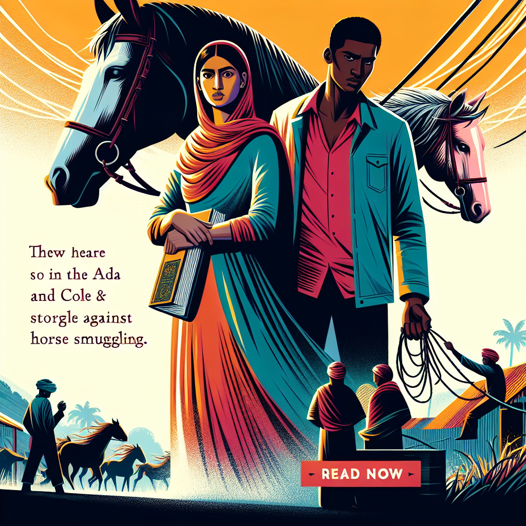 The Inspiring Saga of Ada and Cole: A Fight Against Horse Smuggling and a Call for Action- just horse riders