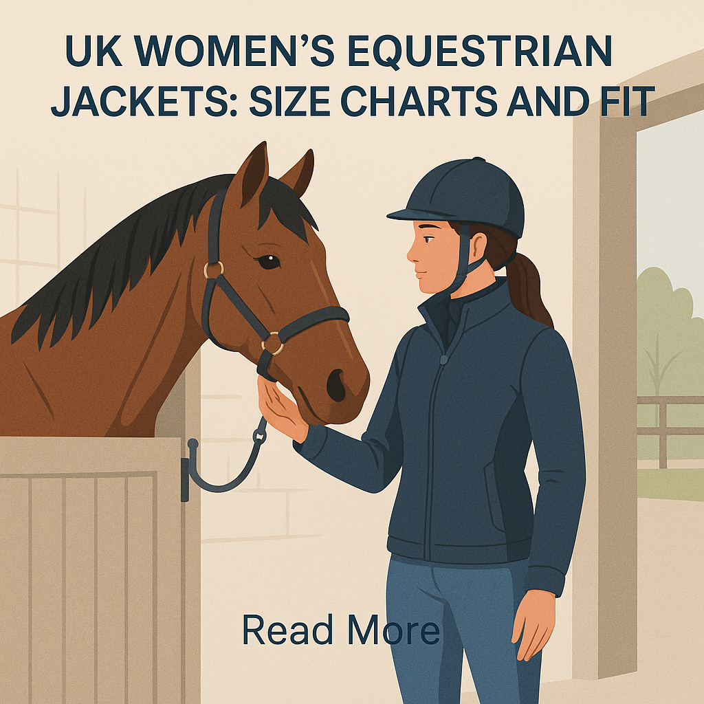 UK Women's Equestrian Jackets: Size Charts And Fit- just horse riders