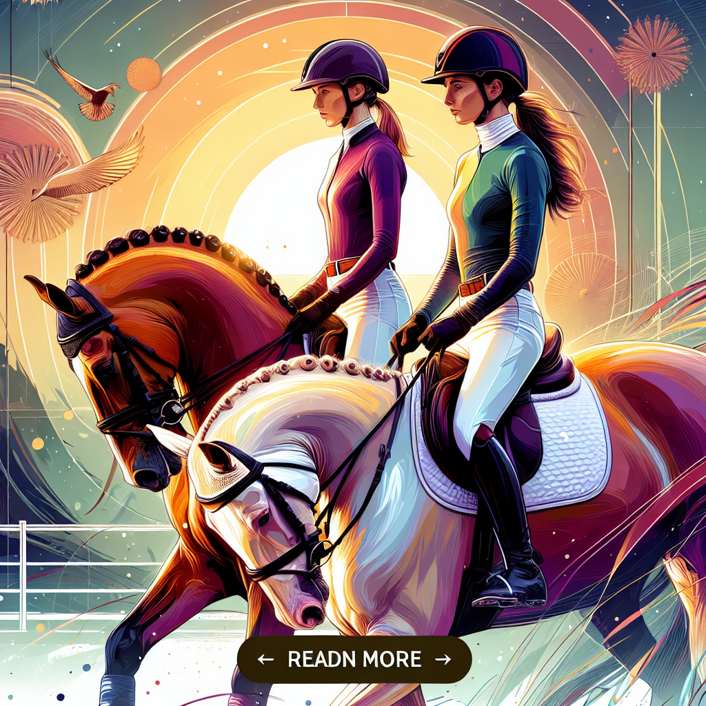 Rising Equestrian Stars The Journeys Of Alice Pimbley And Charlotte Dujardin- just horse riders