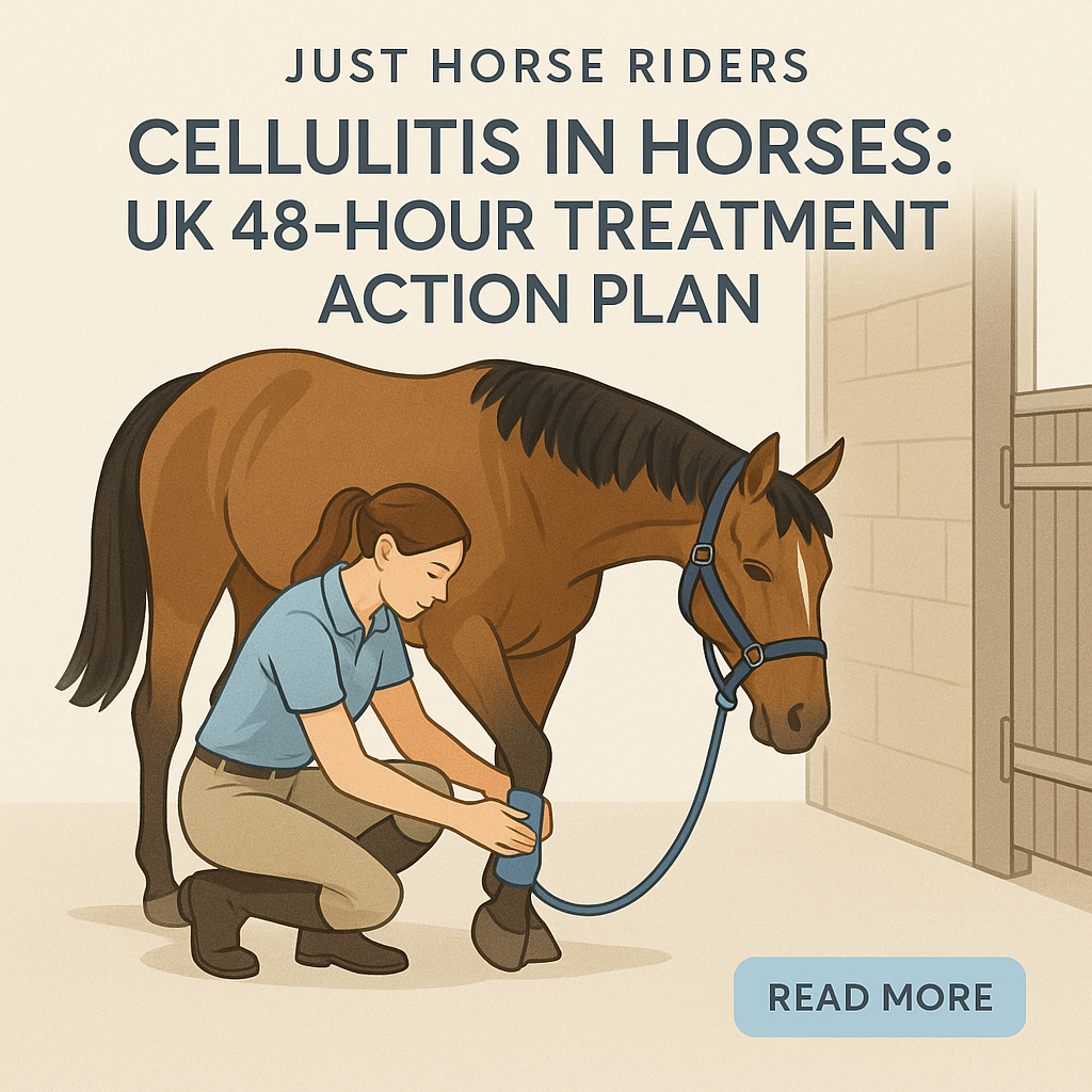 Cellulitis In Horses: UK 48-Hour Treatment Action Plan- just horse riders