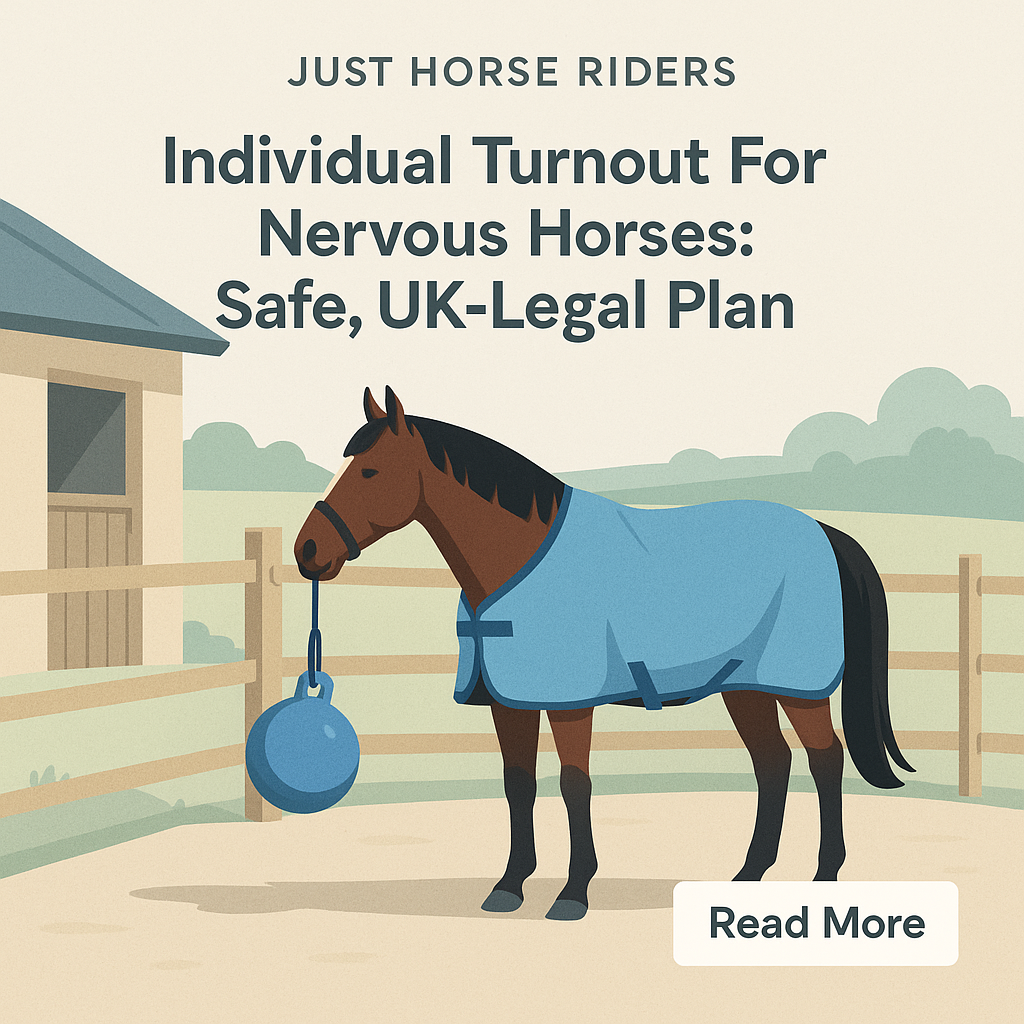 Individual Turnout For Nervous Horses: Safe, UK-Legal Plan- just horse riders