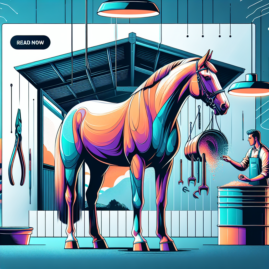 Understanding Equine Sedation And Safe Farrier Visits- just horse riders