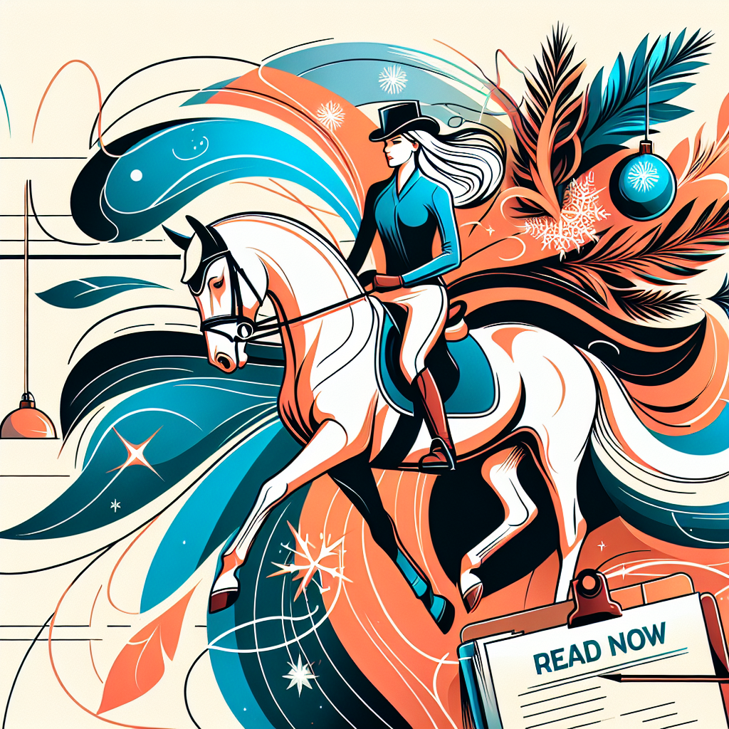 Laura Tomlinson's Guide To Balancing Dressage And The Holiday Hustle- just horse riders