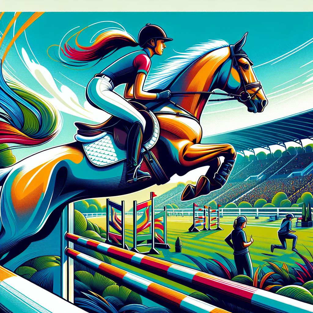 Discover The Inspirational Journey Of Equestrian Champion Nina Mallevaey- just horse riders