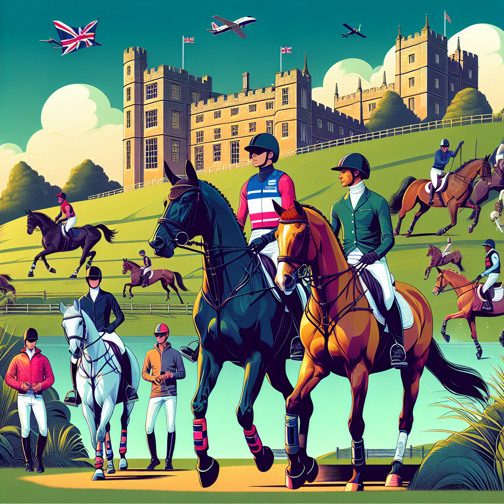 British Eventing Returns To Barbury Castle For An Unmissable 2025 Season Start- just horse riders
