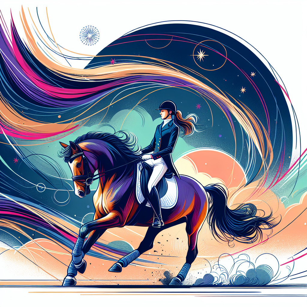 Pauline Basquin's Remarkable Rise: Triumphs And Challenges In Dressage- just horse riders