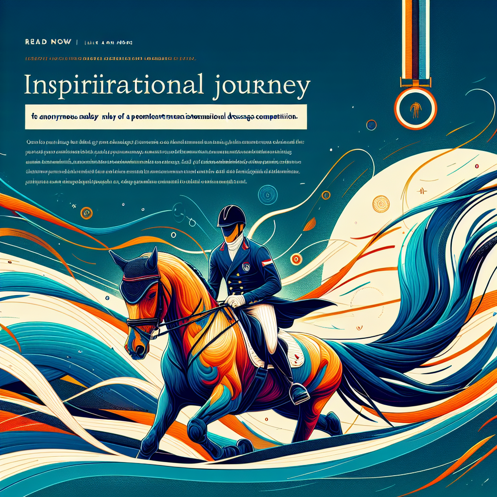 Kevin Kohmann's Inspirational Journey To The 2025 FEI World Cup Final In Dressage- just horse riders