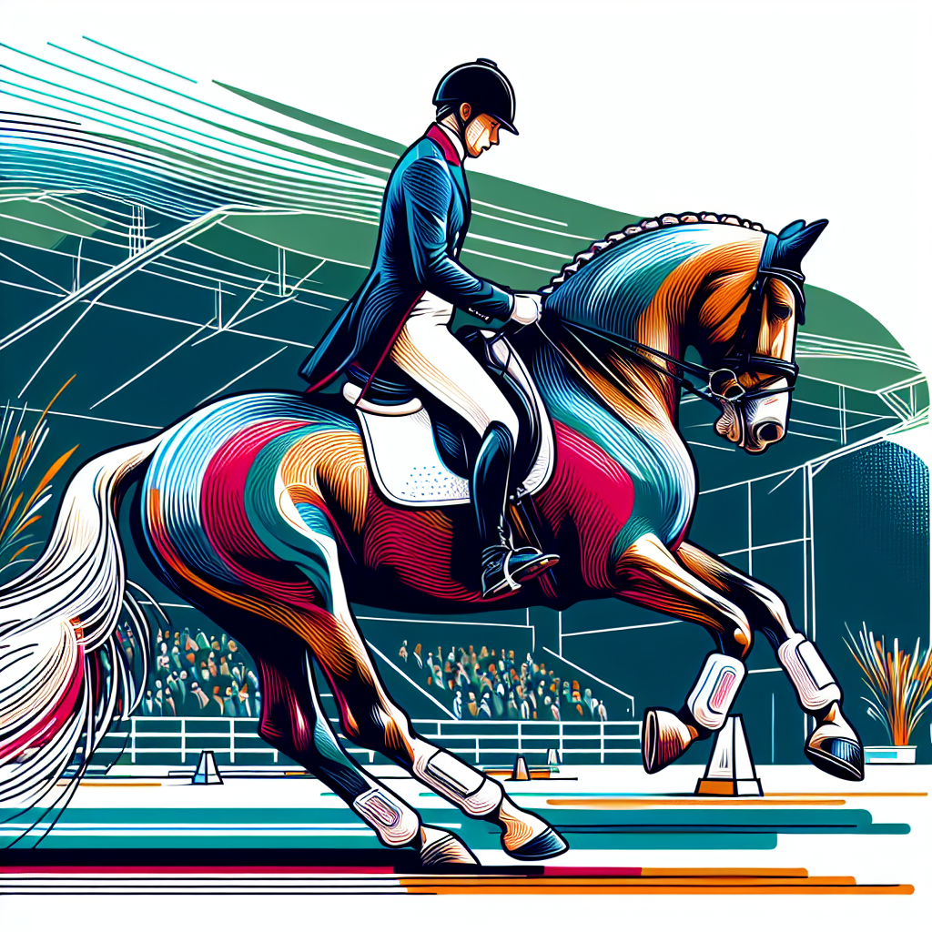 British Equestrian Stars Shine Bright at the Kentucky Three-Day Event: An Exploration of Dressage Performance and Skill- just horse riders