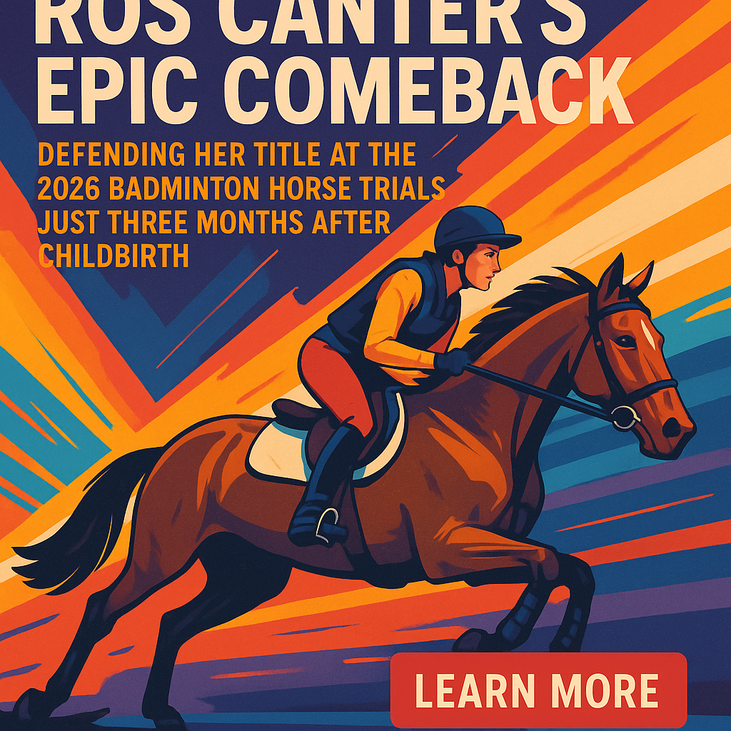 Ros Canter's Epic Comeback: Defending Her Title At The 2026 Badminton Horse Trials Just Three Months After Childbirth- just horse riders