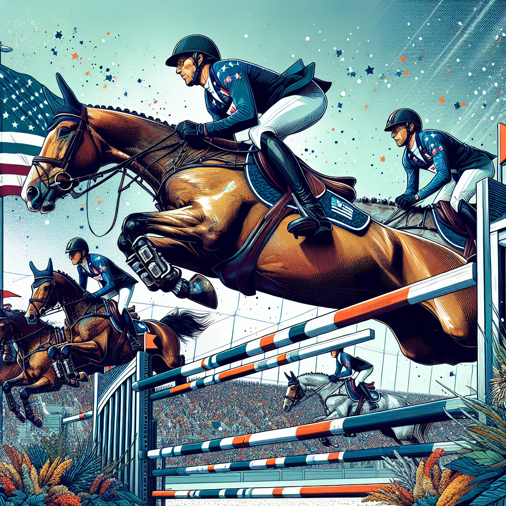 U S Jumping Team Claims Victory At Wellington Nations Cup With Exquisite Teamwork And Promise- just horse riders