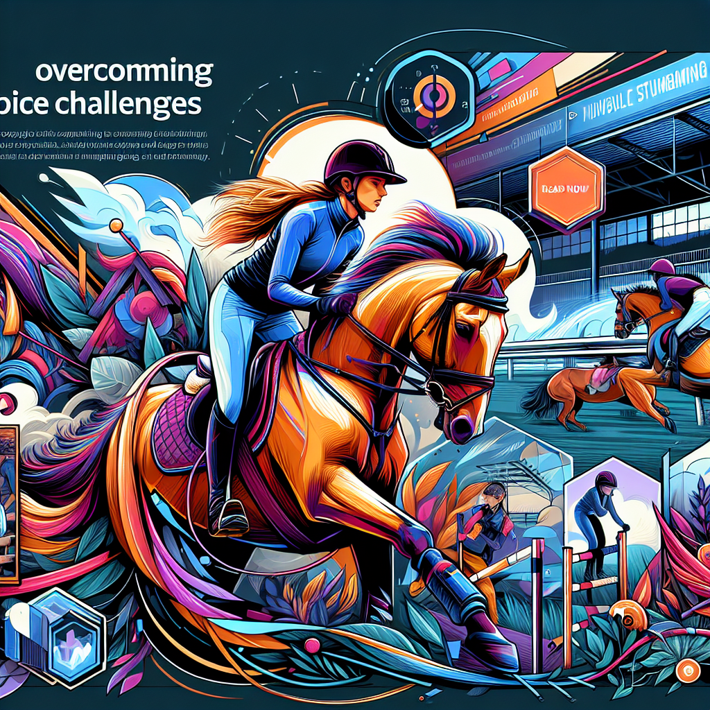 Overcoming Equestrian Challenges Julie Ulrich's Inspiring Journey From Novice To Professional- just horse riders