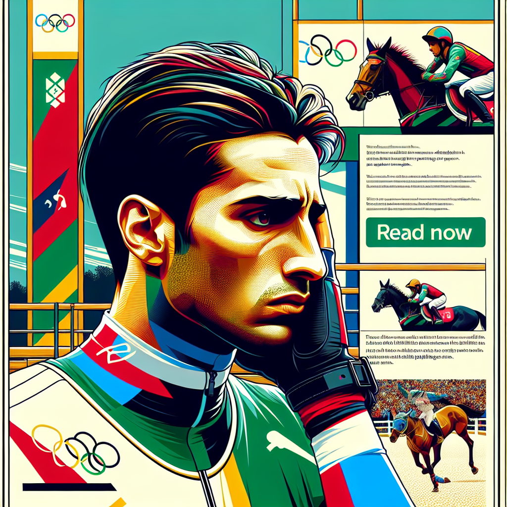 Drama at the Paris Olympics: Italian Rider Emiliano Portale Disqualified Over Blood in Horse's Mouth - Impacts and FEI Welfare Protocols Explained- just horse riders