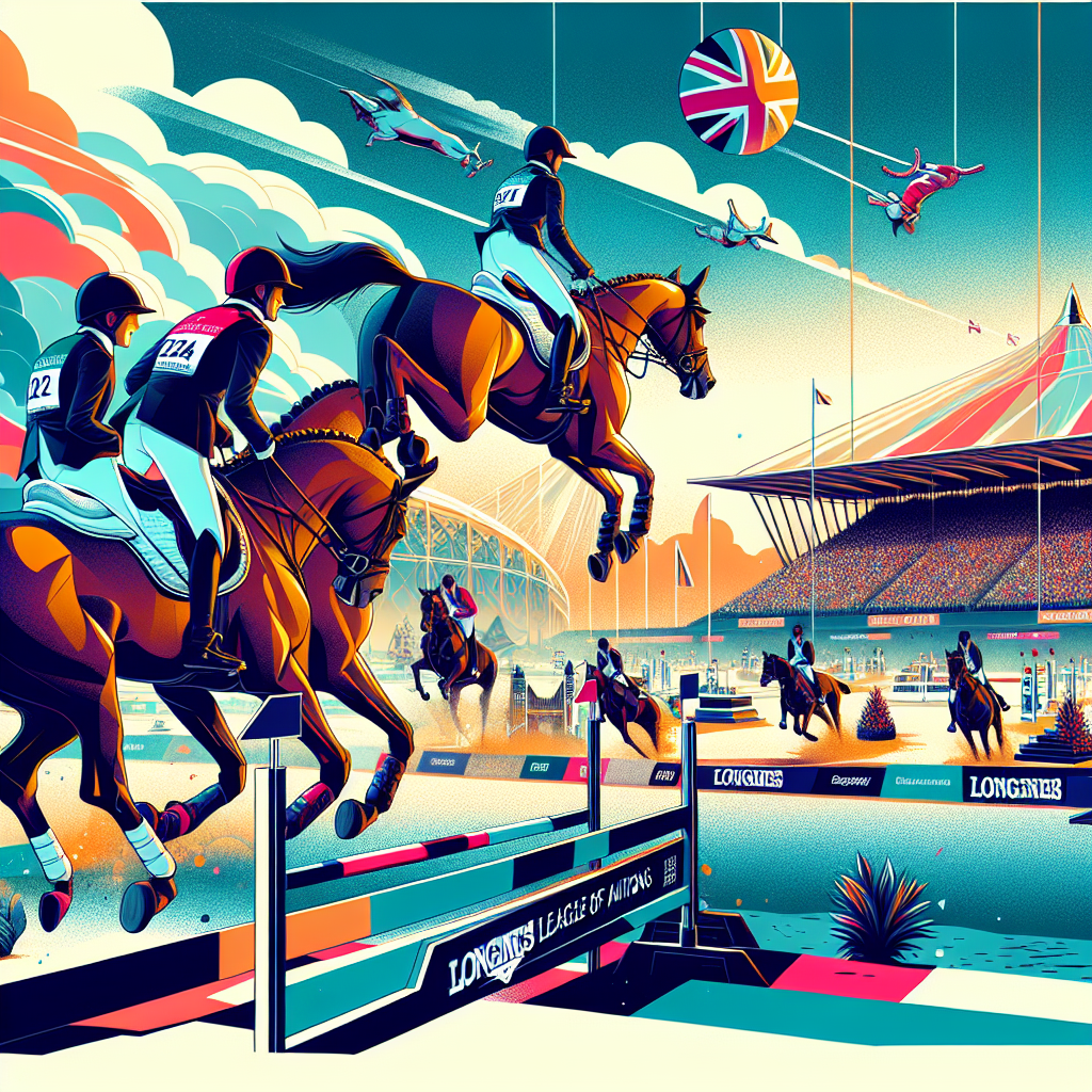 Great Britain's Equestrian Quest For Glory In The Longines League Of Nations 2025- just horse riders