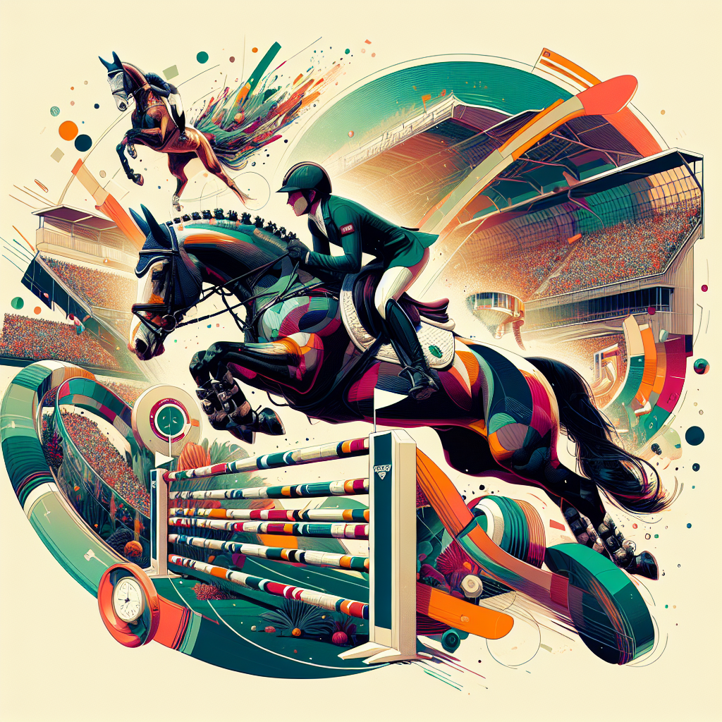 Saddle Up for a Grand Recap: The Longines League of Nations Showjumping Spectacle and Irish Triumph- just horse riders