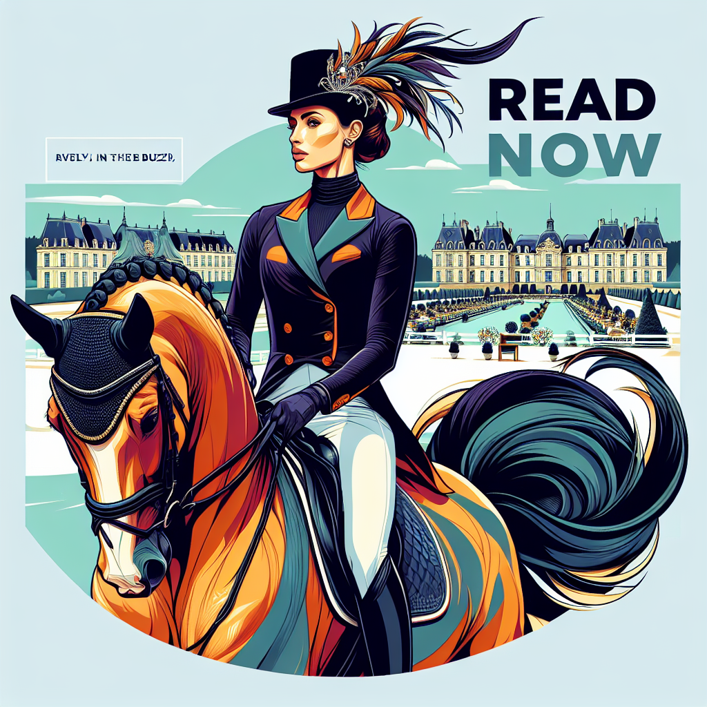 Revel in the Buzz: Charlotte Fry and Everdale Selected for the Prestigious Fontainebleau CDI5* Dressage Event in France- just horse riders